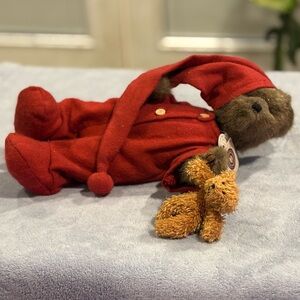 Red Pajama Bear Plush Toy